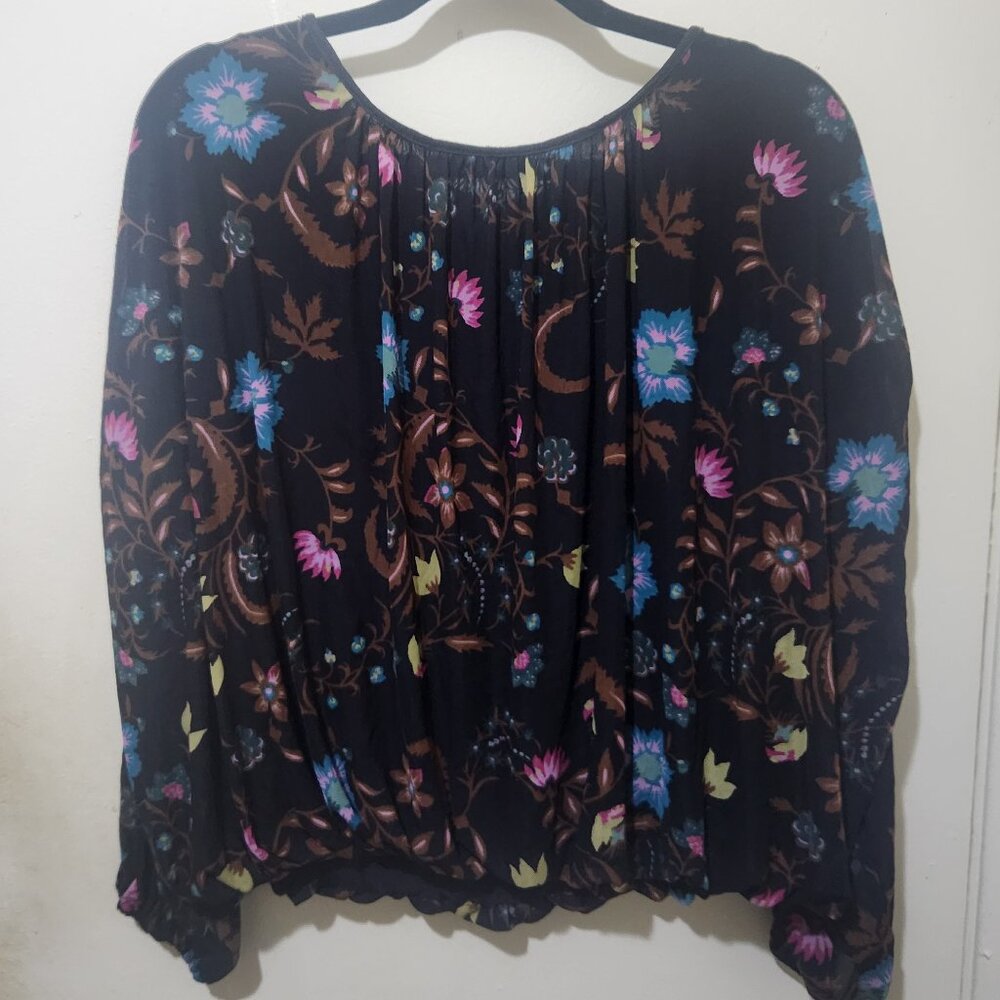 Free People Wildflower Honey Top Multi Color Size Medium